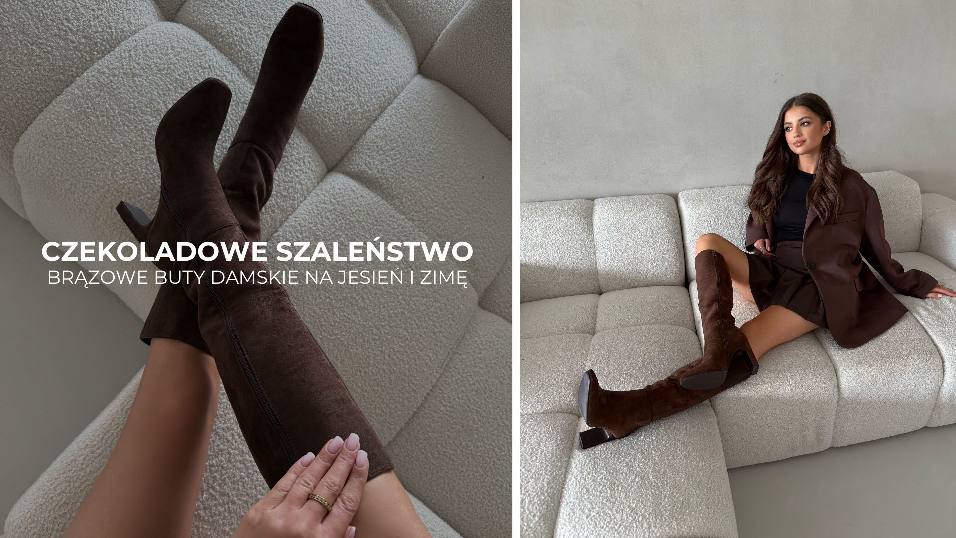 Czekoladowe szaleństwo – brązowe buty damskie na jesień i zimę